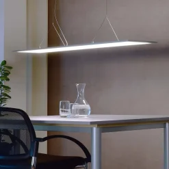 3422 LED-hængelampe, kantet, Dip-Switch, aluminium^Deko-Light Hot