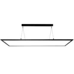 Deko-Light 3422 LED-hængelampe, kantet, Dip-Switch, sort