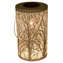 5266523 LED-solcellelygte med skovmotiv^Näve Online