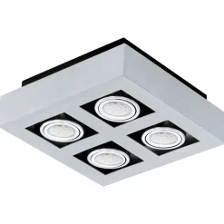 EGLO Spotlights>4 lyskilder LED-loftlampe Loke