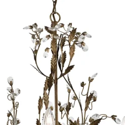 8 lyskilder Lysekrone Almandite i florentinsk stil^Searchlight Outlet