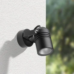 5019 udendørs LED-spot, sort, IP54^LCD Online