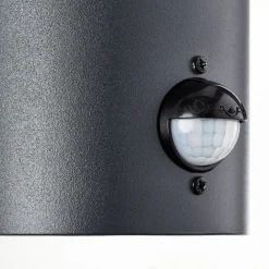 Brilliant Aberdeen udendørs væglampe, sensor, højde 23,2 cm, antracit