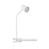 Adda LED-bordlampe med klemme hvid dæmpes i 3 trin^Brilliant Discount