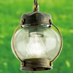 ORION Udendørs Pendellamper>Af bobleglas - hængel. Margerite, udendørs brug