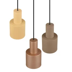 Agudo hængelampe, flerfarvet, 3 lyskilder, rondel^Trio Lighting Discount