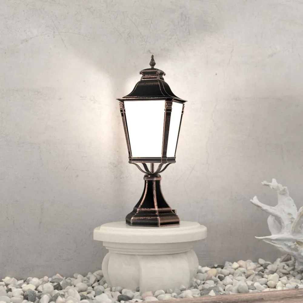 ORION Aiko sokkellampe i patina-look