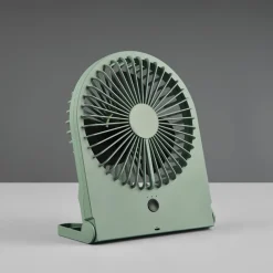 Akku-bordventilator Breezy, pistaciegrøn, støjsvag^Reality Leuchten Outlet