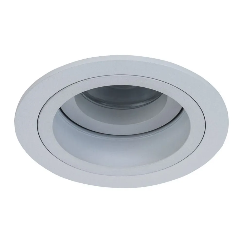 Maytoni Akron indbygningslampe, justerbar, rund, hvid