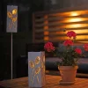 STAR TRADING Dekorationsbelysning>Albaleaf LED-solcellelampe, 2 mulige anvendelser