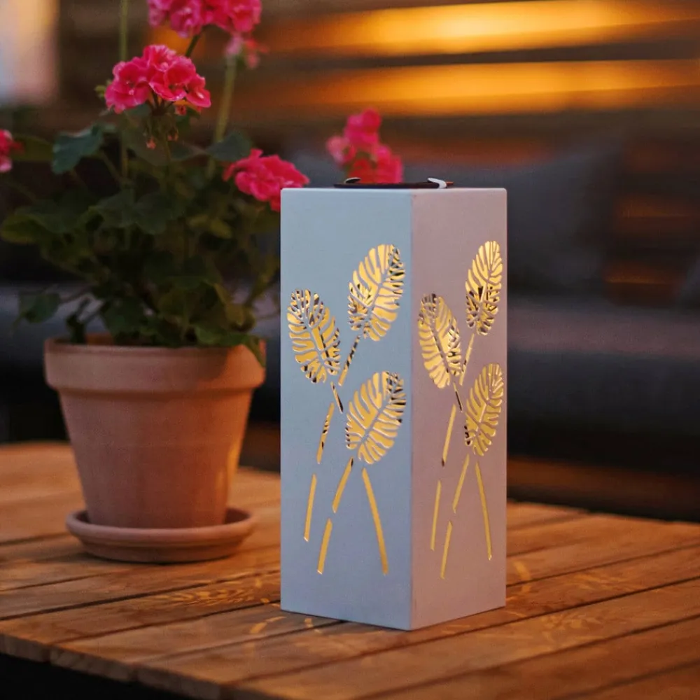 STAR TRADING Dekorationsbelysning>Albaleaf LED-solcellelampe, 2 mulige anvendelser