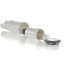 Aldo LED indbygningslampe, rund sort/klar 3.000 K^Fumagalli Discount