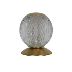 Searchlight Allure bordlampe messingfarvet, stål, akryl