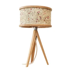 Almut von Wildheim ALMUT 2610 bordlampe, hø med røde rosenblade