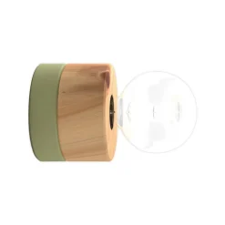 Almut von Wildheim Bæredygtige Lamper>ALMUT 0239 væglampe, vegansk, cembra/wasabigrøn