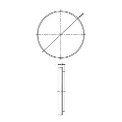 Altais Motion LED udendørs loftslampe, 25W, Ø 33 cm^Deko-Light Sale