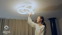 Ambala LED loftspot, 2 lyskilder, sort, metal, CCT, dæmpbar^Trio Lighting Outlet