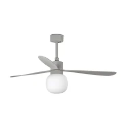 Amelia Ball loftventilator, LED-lampe, grå^FARO BARCELONA Discount