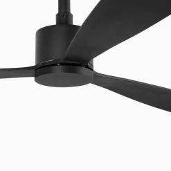 Amelia loftventilator, DC-motor 3 vinger, sort^FARO BARCELONA Discount
