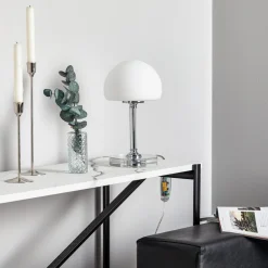 Ancilla LED-bordlampe med dæmper, forkromet^Steinhauer Hot