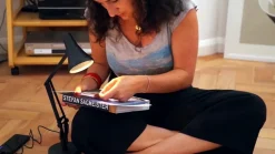 Anglepoise 90 Mini LED-bordlampe sort