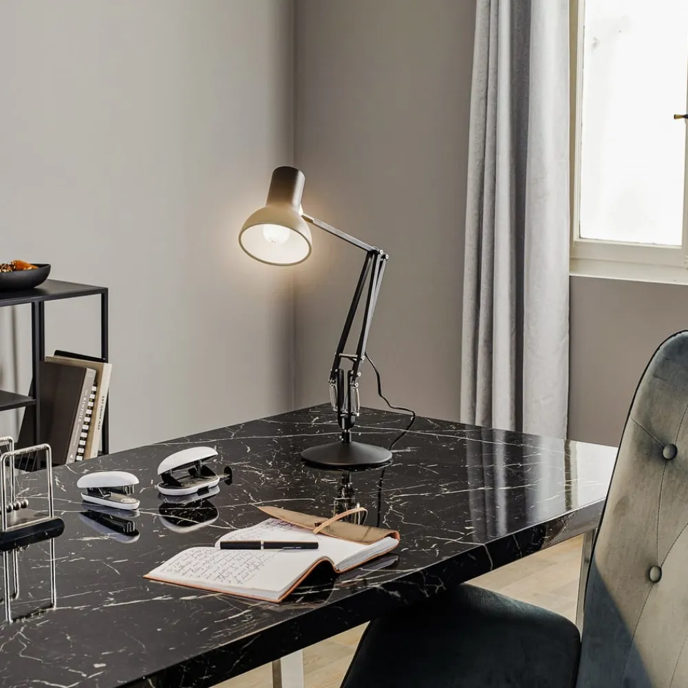 Anglepoise Type 75 Mini bordlampe fløjlssort
