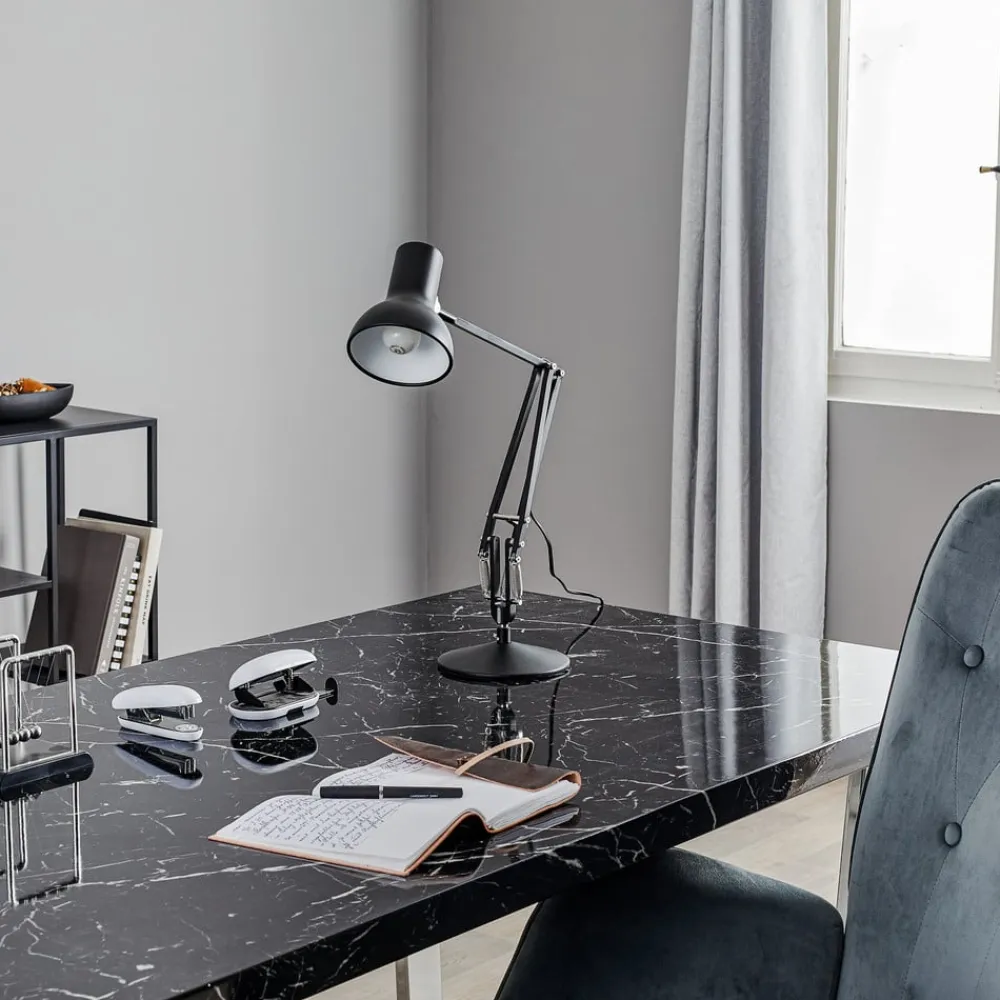 Anglepoise Type 75 Mini bordlampe fløjlssort