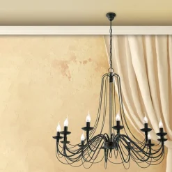 ORION Antikt designet lysekrone Antonina