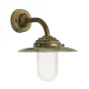 Moretti Luce Antique væglampe, højde 26 cm, antik-kobber