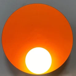 ROYALTECH Væglamper|Væglamper>Aphrodite væglampe, orange, Ø 33 cm, metal, G9