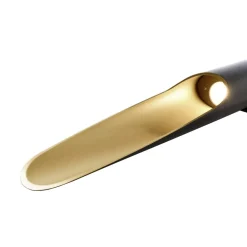 Apodis LED-væglampe, sort/guld, højde 80 cm, metal dæmpbar^Deko-Light Clearance