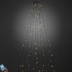 App-betjent udendørs LED-trækappe 400-flg.^Konstsmide Christmas Sale