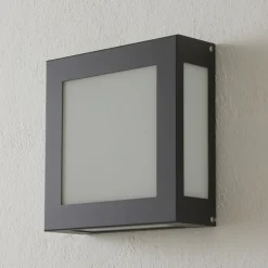 CMD Aqua Legendo udend. LED-væglampe, sensor, antracit