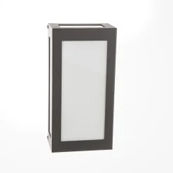 CMD Aqua Rain udendørs LED-væglampe, sensor, antracit