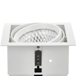 Adin LED-indbygningslampe, 4.000K, 25,9W, hvid^Arcchio