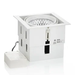 Adin LED-indbygningslampe, 4.000K, 25,9W, hvid^Arcchio