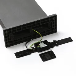 Arcchio Advik LED-vejlampe, 60 cm, antracit, sensor, IP54