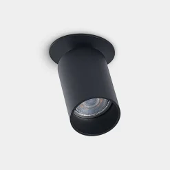 Davin indbygningsspot, cylinder, sort^Arcchio Outlet