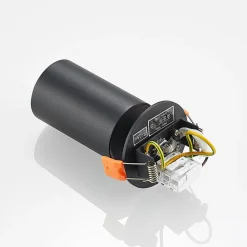 Davin indbygningsspot, cylinder, sort^Arcchio Outlet