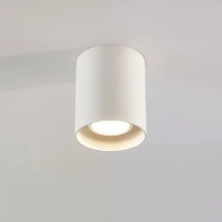 Arcchio downlight Carson, højde 10 cm, hvid, aluminium