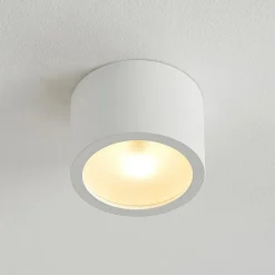 Arcchio Gang|Loftlamper>downlight Nieva, G9, hvid, rund, Ø 10cm, metal