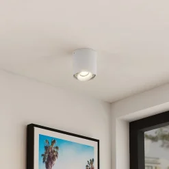 downlight Walza, hvid, metal, Ø 9,3 cm, GU10^Arcchio Outlet