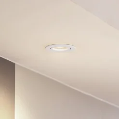 Arcchio downlight Zyron, hvid, Ø 8,2 cm