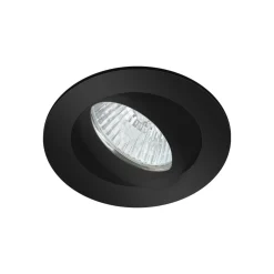 Arcchio Arbejdsrum/Kontor|Indbygningsspots>downlight Zyron, sort, Ø 8,2 cm
