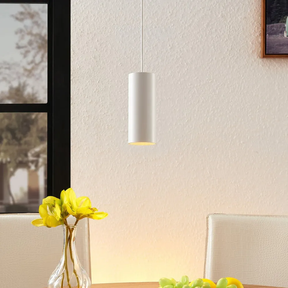 Ejona pendellampe, højde 15 cm, hvid, aluminium^Arcchio Sale