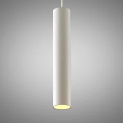 Ejona pendellampe, højde 35 cm, hvid, aluminium^Arcchio Discount