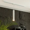 Arcchio Ejona skinne LED-pendel hvid 6/40cm