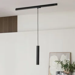 Arcchio Skinnesystem>Ejona track LED-pendel sort 6/40cm