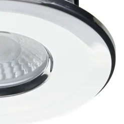 Elmon LED-indbygningslampe, IP65, krom^Arcchio