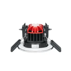 Elmon LED-indbygningslampe, IP65, krom^Arcchio